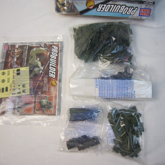 Mega Bloks Pro Builder #3735 Hydra Airborne Support Unit -NEW(Other: Box Damage) - Picture 9 of 14